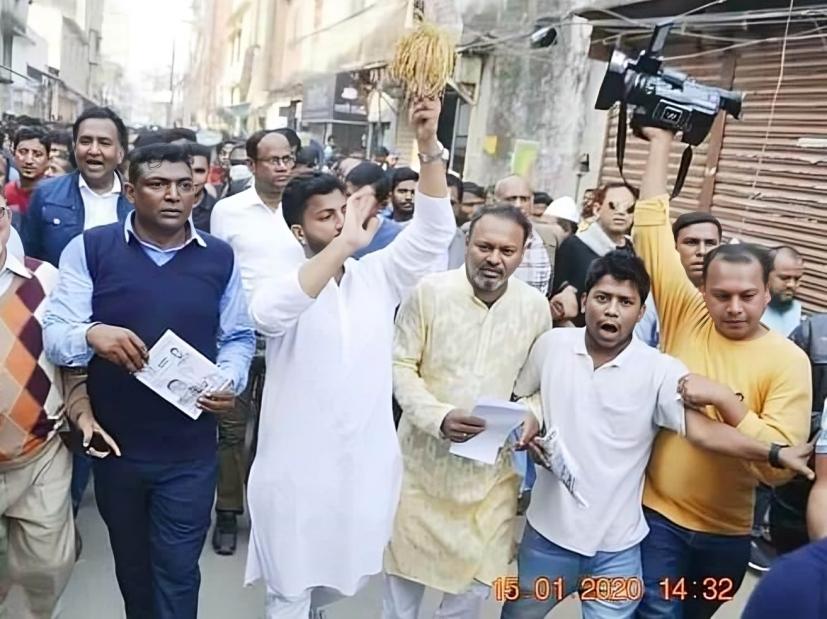 রাজপথে আনিসুর রহমান শিপলু